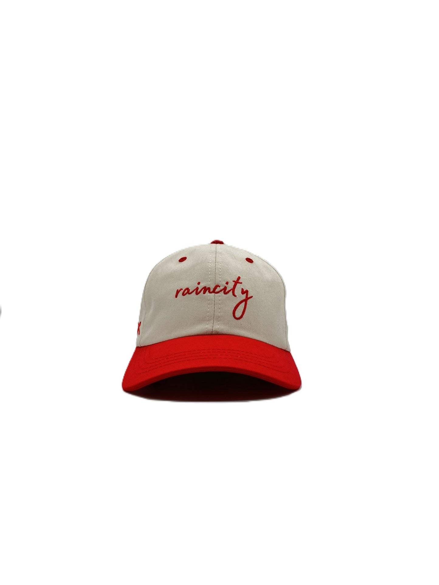 Raincity Baseball Cap - Red